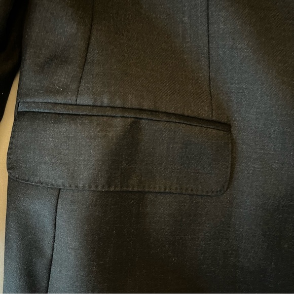 Culwell & Son Gentlemen's Apparel Dallas Texas Black Wool Suit Blazer - Picture 6 of 13